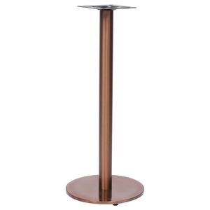 vidaXL Bordsben f&ouml;r caf&eacute;bord guld &Oslash;45x107 cm rostfritt st&aring;l