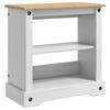 vidaXL Aquariumst&auml;ll CORONA Vit och brun 60,5 x 30 x 60 cm 150 kg
