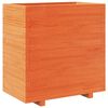 vidaXL Odlingsl&aring;da vaxbrun 70x40x72,5 cm massiv furu