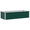 vidaXL H&ouml;jd Tr&auml;dg&aring;rdsb&auml;dd Gr&ouml;n 100 x 40 x 24 cm kallvalsad st&aring;l