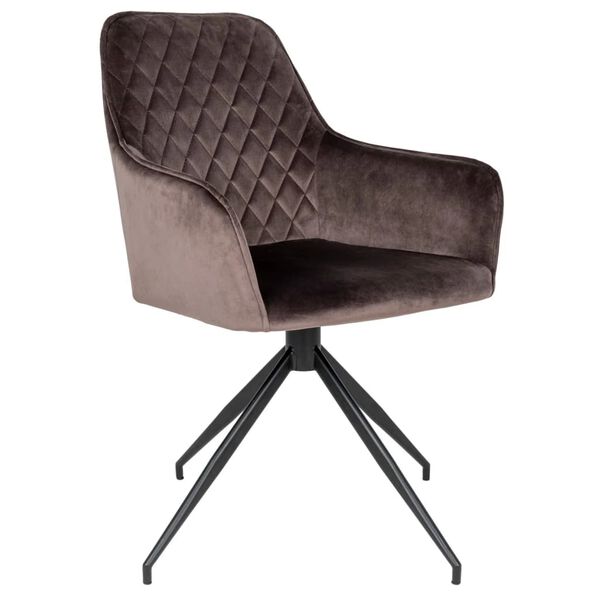 House Nordic Matstol Ava snurrbavr brun