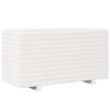 vidaXL Odlingsl&aring;da vit 90x40x49,5 cm massiv furu