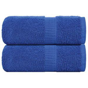 vidaXL Tv&auml;tthanddukar FROGN 2 st bl&aring; 30x30 cm 360 gsm