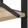 vidaXL Hyllsystem Sonoma-ek 60 x 30 x 50 cm Konstruerat tr&auml;