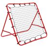 vidaXL Justerbart fotbollsmål Kickback Rebounder 100 x 100 cm
