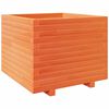 vidaXL Odlingsl&aring;da vaxbrun 60x60x49,5 cm massiv furu