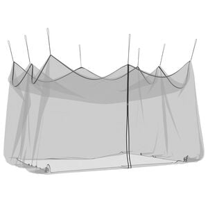 vidaXL Tr&auml;dg&aring;rds myggn&auml;t 220 mesh Svart 3 x 4,5 x 2,5 m Polyester