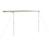 vidaXL Husvagnsmarkis 3x2x2,15 m beige