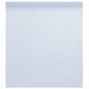 vidaXL F&ouml;nsterfilm statisk frostad vit 60x500 cm PVC