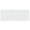 vidaXL Spetsgardin Vit 120 x 400 cm Polyester