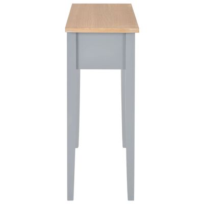vidaXL Avlastningsbord grå 79x30x74 cm trä