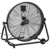 vidaXL Industrifl&auml;kt 60 cm 172,5 W svart