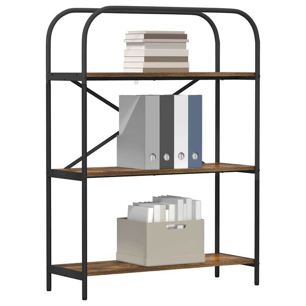 vidaXL Hyllsystem R&ouml;kt ek 80 x 30 x 109 cm Konstruerat tr&auml;