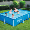 Bestway Pool med st&aring;lram Steel Pro 259x170x61 cm 56403