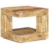 vidaXL Soffbord 45x45x40 cm massivt mangotr&auml;
