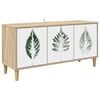 vidaXL TV-sk&aring;p HANAU 102 x 33 x 50 cm Sonoma-ek Konstruerat tr&auml;