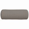 vidaXL Bolsterkuddar 2 pcs Taupe &Oslash; 25 x 70 cm tyg