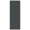 vidaXL Sk&auml;nk antracit 67x39x107 cm st&aring;l
