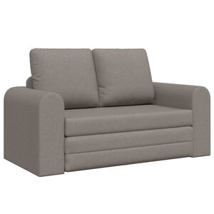 vidaXL Soffs&auml;ng Taupe 148 x 71 x 83 cm tyg