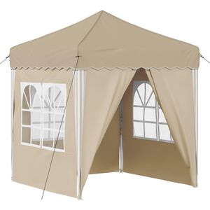 vidaXL Pop-up Partyt&auml;lt Kr&auml;m 195 x 195 x 245 cm