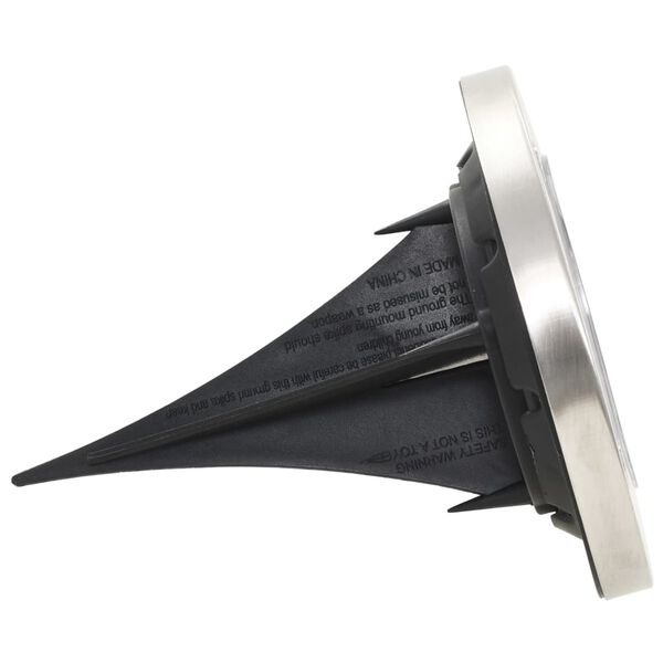 vidaXL Marklampor soldrivna 8 st LED RGB-färg