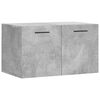 vidaXL V&auml;ggsk&aring;p betonggr&aring; 60x36,5x35 cm konstruerat tr&auml;