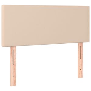 vidaXL S&auml;nggavel cappuccino 80x5x78/88 cm konstl&auml;der