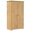 vidaXL Kl&auml;dsk&aring;p BODO vit 99x53,5x173 cm massiv furu