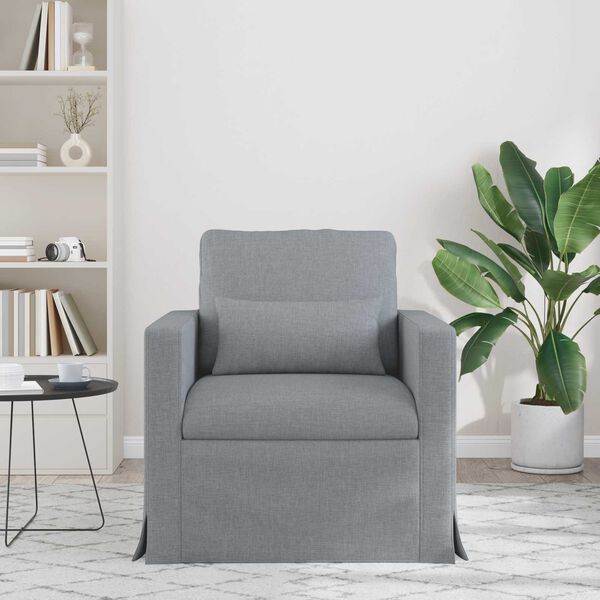 vidaXL Soffa Ljusgr&aring;