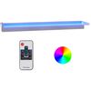vidaXL Vattenfall med RGB LED rostfritt st&aring;l 90 cm