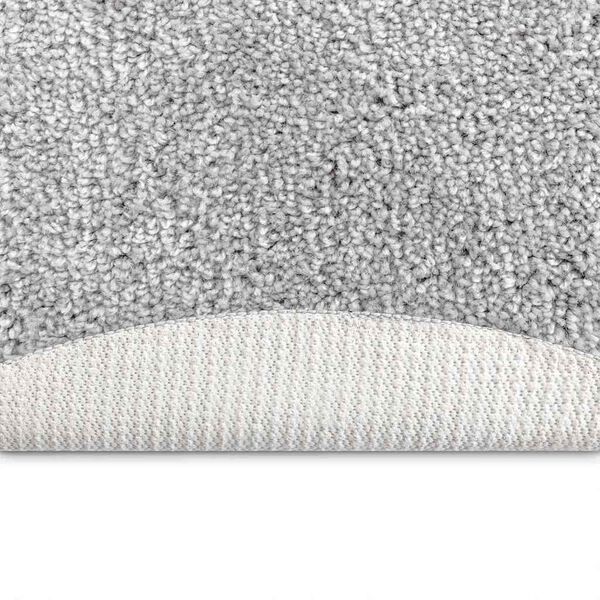 vidaXL Anti-glid Shaggy Matta Gr&aring; 160 x 160 cm PP
