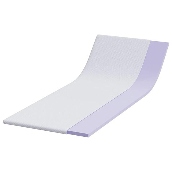 vidaXL Madrasskydd Vit 70 x 200 cm Jacquard tyg