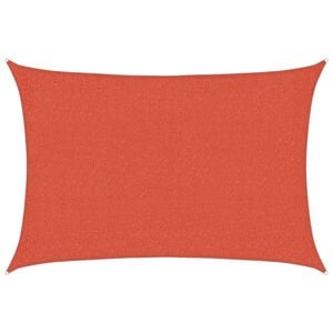 vidaXL Solsegel 160 g/m&sup2; terrakotta 2x2,5 m HDPE