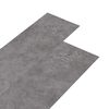 vidaXL Golvplankor Betonggr&aring; 5,02 m&sup2; 36 st PVC