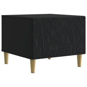 vidaXL Kaffeebord Svart 50 x 49 x 40 cm Konstruerat tr&auml;