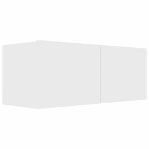 vidaXL Tv-b&auml;nk vit 80x30x30 cm konstruerat tr&auml;