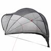 vidaXL Poolkupol 500 x 500 x 236 cm 185T polyester med PU-bel&auml;ggning