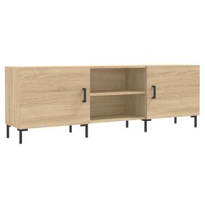 vidaXL Tv-b&auml;nk sonoma ek 150x30x50 cm konstruerat tr&auml;