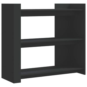 vidaXL Konsolbord svart 100x35x90 cm konstruerat tr&auml;