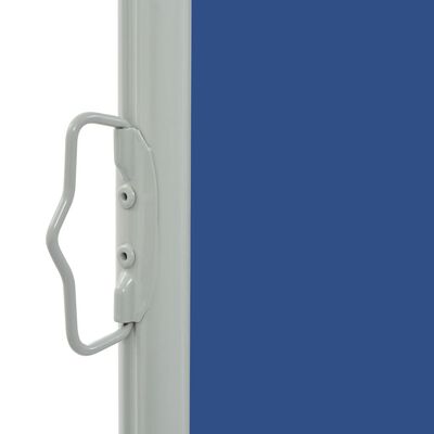 vidaXL Infällbar sidomarkis 160x300 cm blå