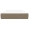 vidaXL Pocketres&aring;rmadrass taupe 120x190x20 cm tyg