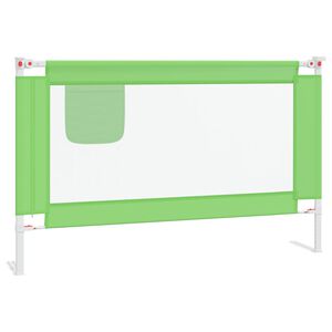 vidaXL S&auml;ngskena f&ouml;r barn gr&ouml;n 120x25 cm tyg