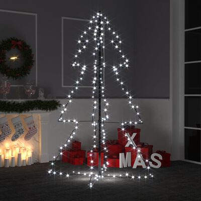 vidaXL Ljuskon för julgran 200 LEDs inne/ute 98x150 cm