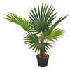 vidaXL Konstv&auml;xt Palm med kruka 70 cm gr&ouml;n