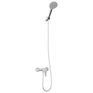 vidaXL Duschhuvud Set Krom G 1 / 2 tum M&auml;ssing