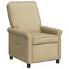vidaXL Reclinerf&aring;t&ouml;lj Gr&aring;gr&ouml;n 69 x 95 x 101 cm Tyg
