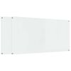 vidaXL K&ouml;ksskydd 2 pcs Transparent 120 x 60 cm h&auml;rdat glas