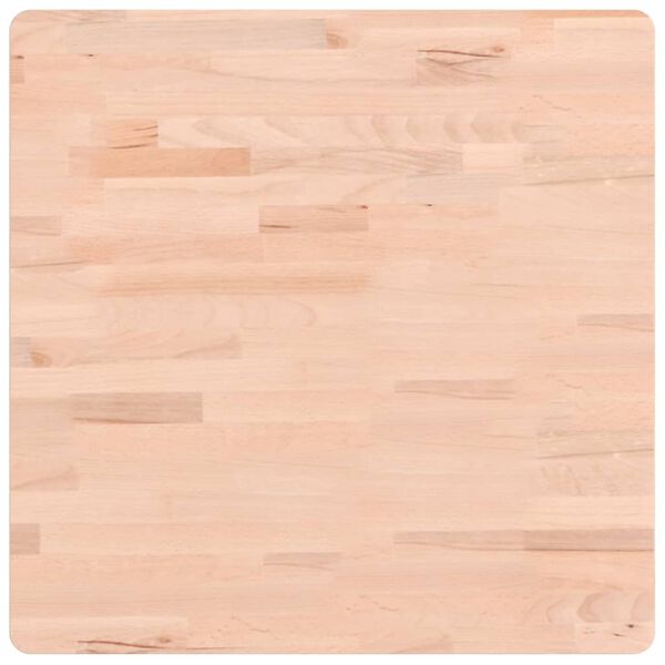 vidaXL Bordsskiva 60x60x2,5 cm fyrkantig massivt boktr&auml;