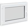 vidaXL K&auml;llarf&ouml;nster RISOR 90 x 70 cm PVC och glas Antracit