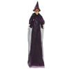 vidaXL H&auml;ngande Halloween talande h&auml;xa Lila 216 x 125 cm Polyester